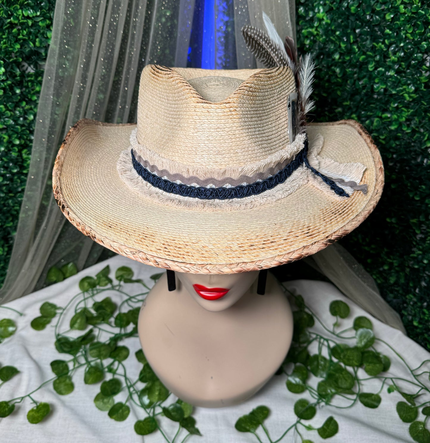Rustic Design Style Hat Cowboy Custom Hat – Rustic Pearl Boutique