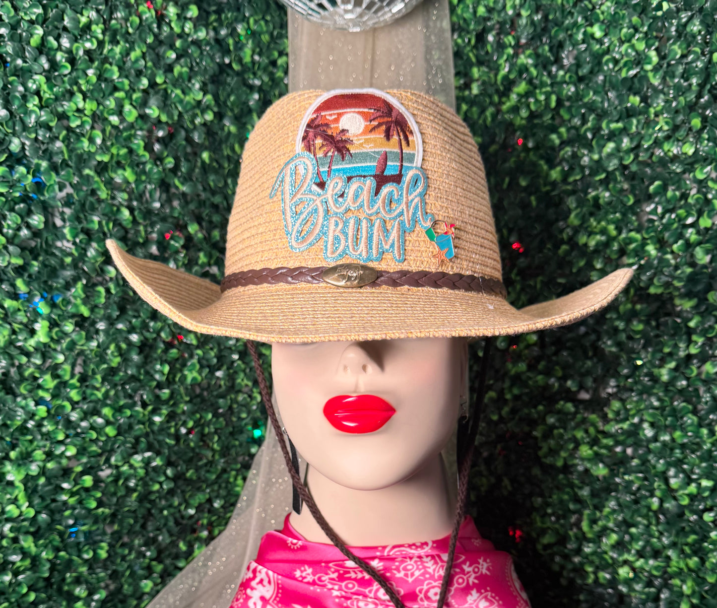Beach Bum Woven Trucker Hat