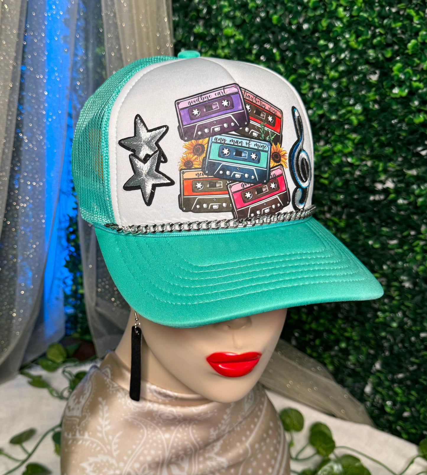 Country Cusset Tapes Trucker Hat