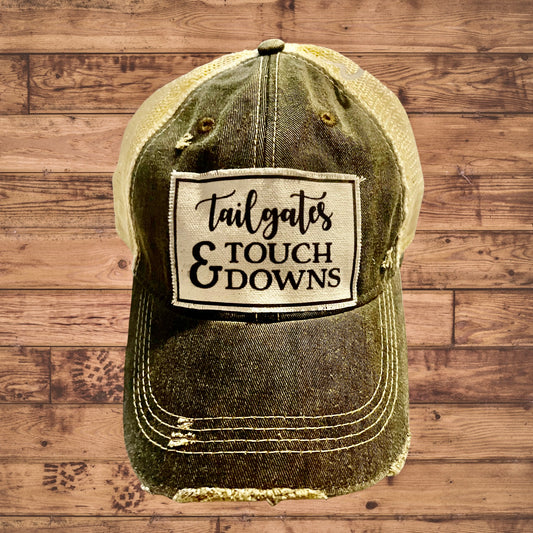 Touchdowns And Tailgates Hat