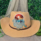 Beach Bum Woven Trucker Hat
