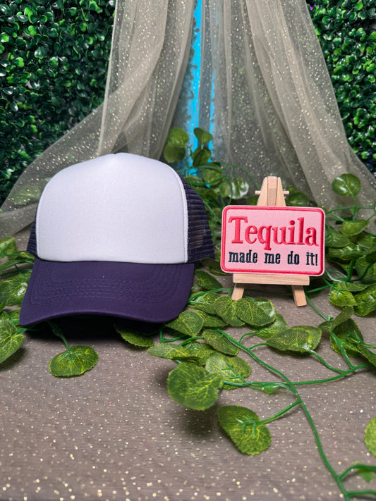 Tequila Made Me Do It Hat Patches Wholesale