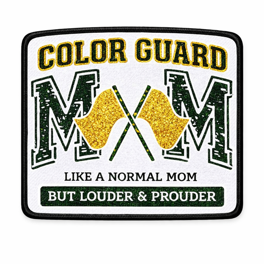 Green Color Guard Patches Wholesale