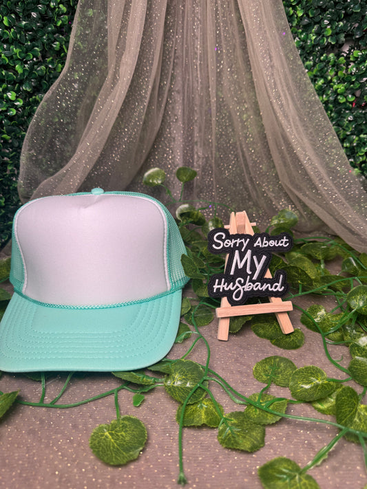 Sorry About My Husband Custom Hat Patch Wholesale