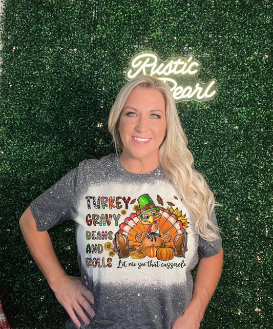 Turkey Gravy Beans and Rolls Shirts