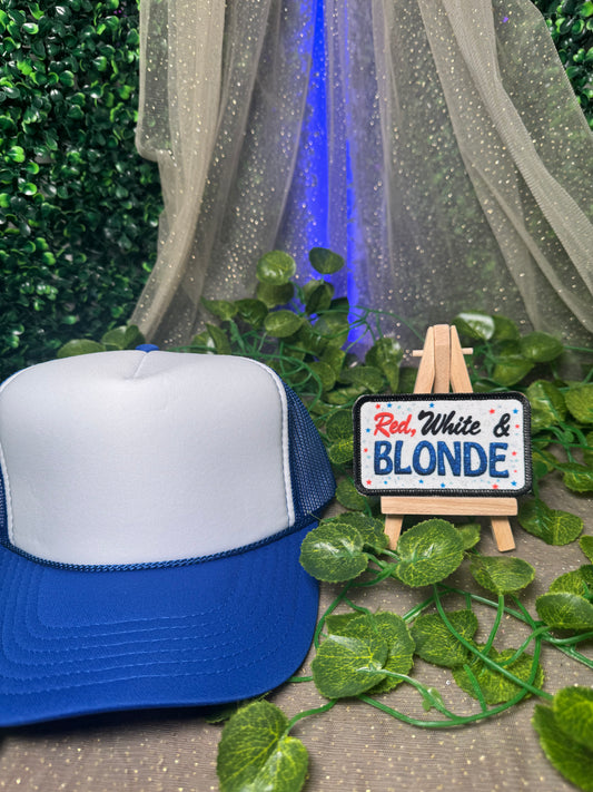 Red White and Blonde Wholesale Patch