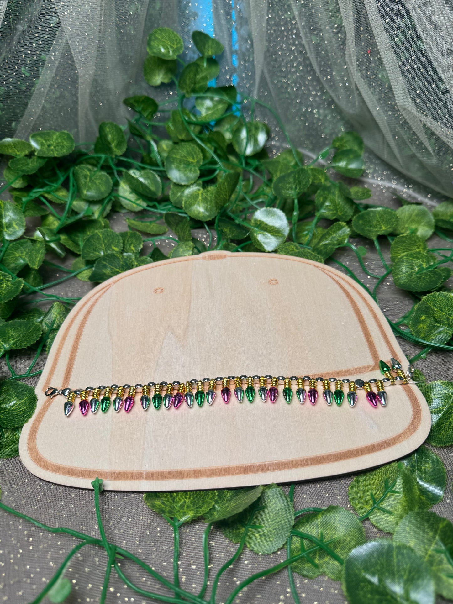 Christmas Lights Gold Hat Chain Wholesale