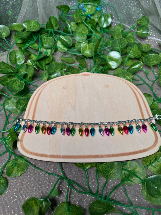 Christmas Lights Silver Hat Chain Wholesale