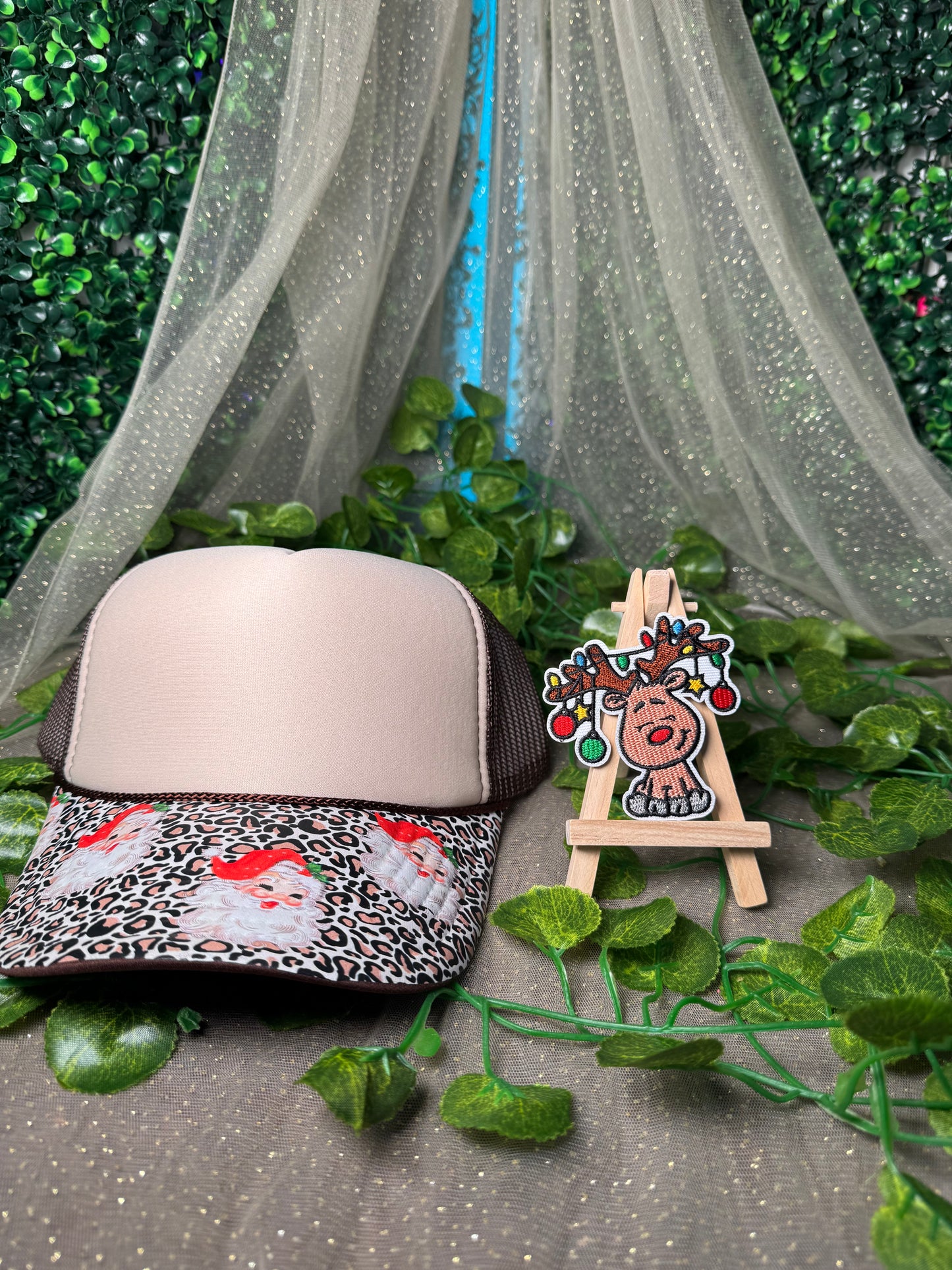 Reign Deer Lights Hat Patches Wholesale