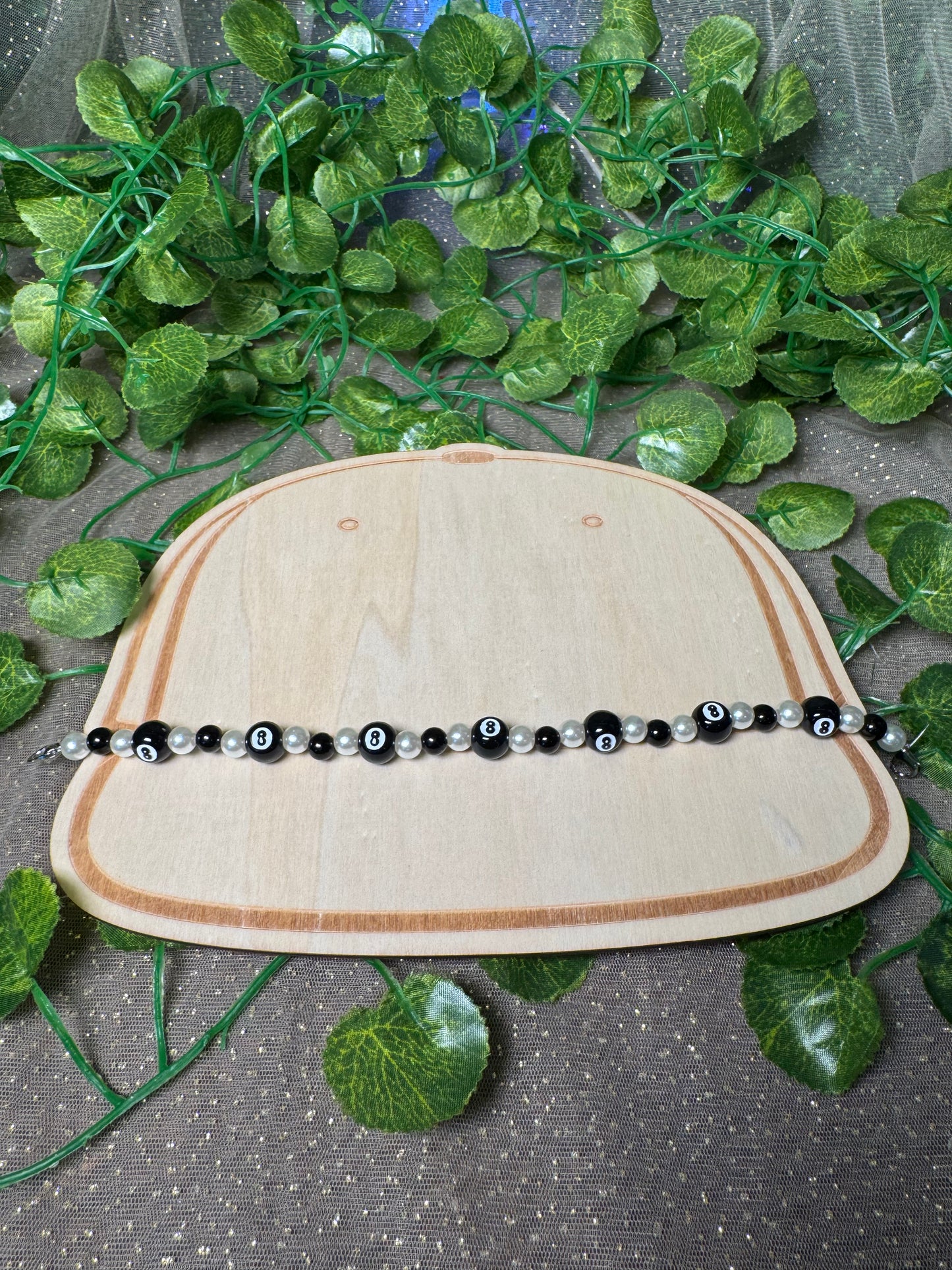 8 Ball and Dice Hat Chain Wholesale