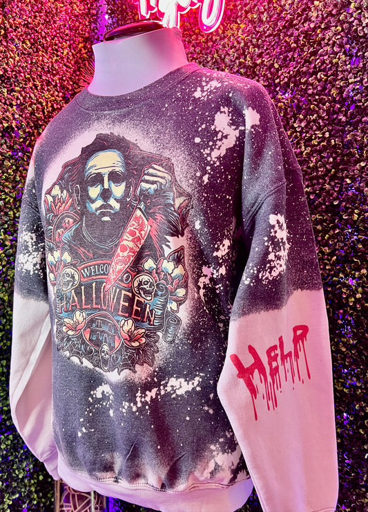 Michael Myers Help Sweatshirt