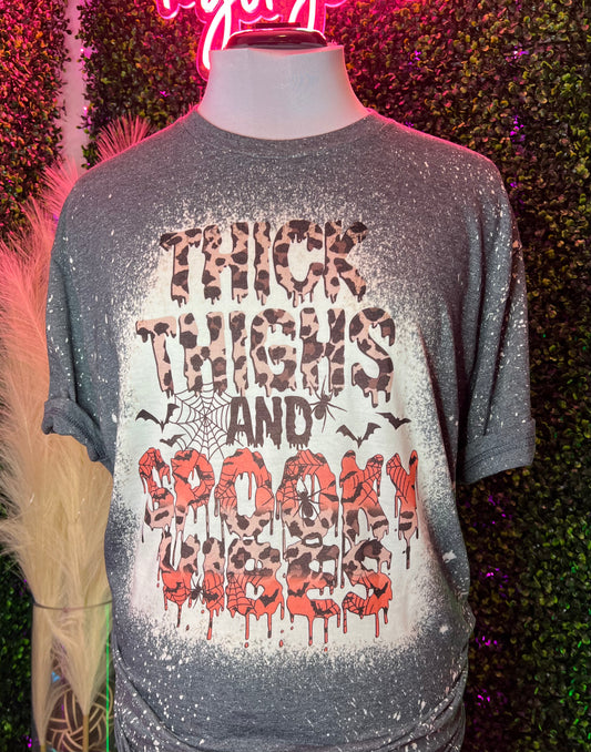 Thick Thighs And Spooky Vibes