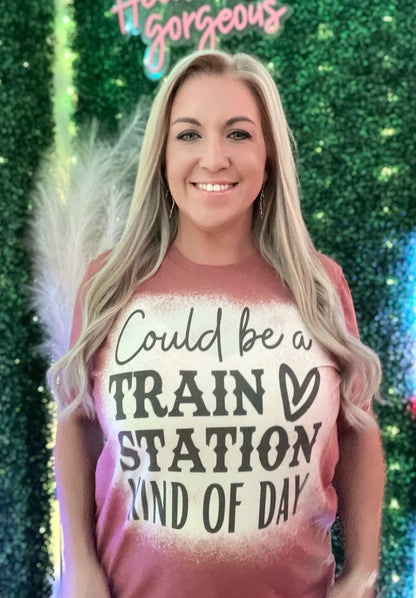 Train Station Kind Of Day Shirts