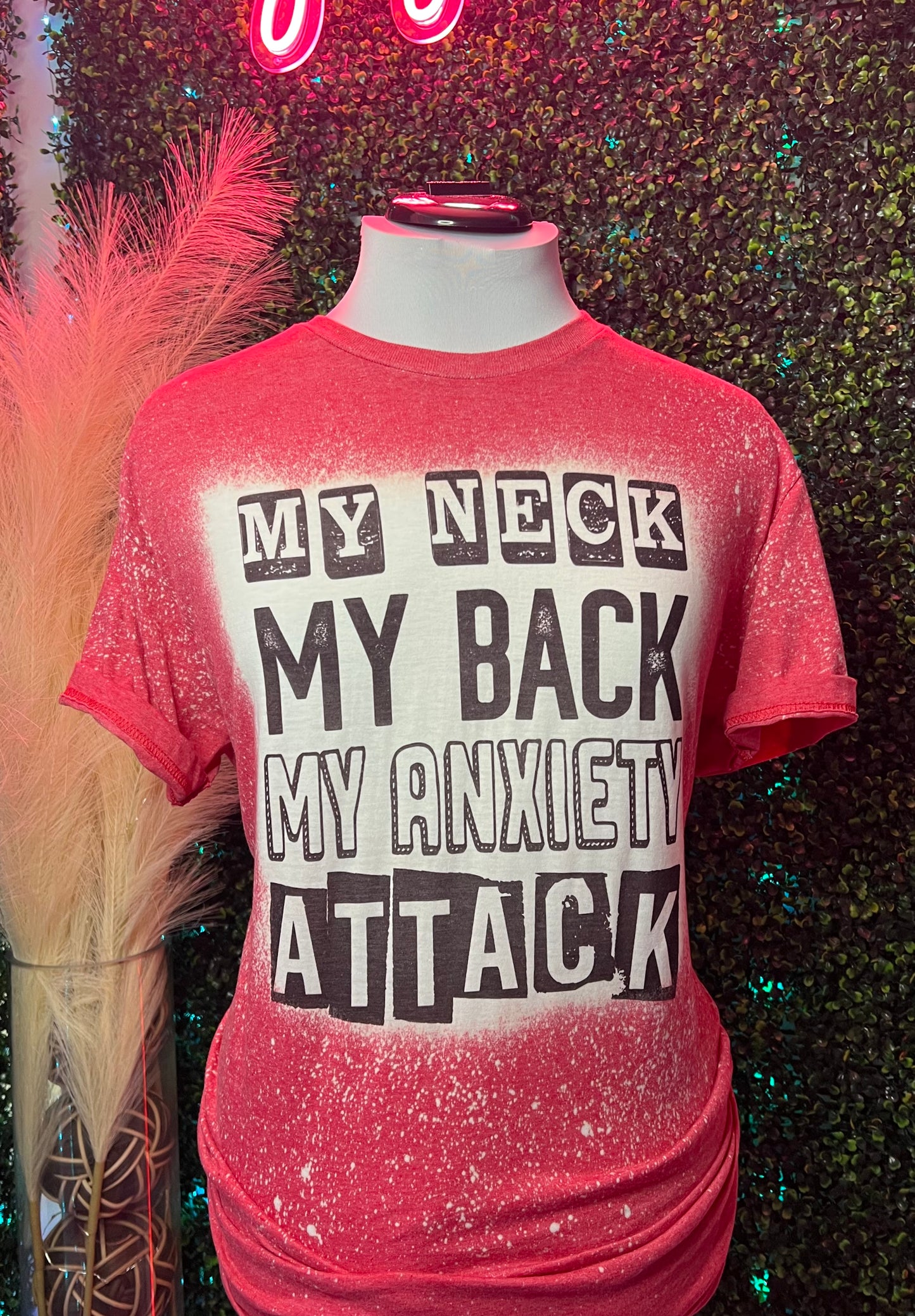 My Neck My Back My Anxiety Attack