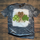 Leopard 4 Leaf Clover Shirt